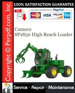 Cameco SP1850 High Reach Loader Service Repair Manual Download