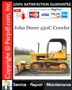 John Deere 450C Crawler Service Repair Manual Download