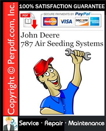 John Deere 787 Air Seeding Systems Service Repair Manual Download
