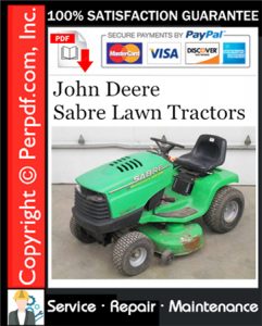 John Deere Sabre Lawn Tractors Service Repair Manual