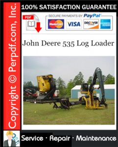 John Deere 535 Log Loader Service Repair Manual