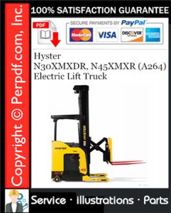 Hyster N30XMXDR, N45XMXR (A264) Electric Lift Truck Parts Manual