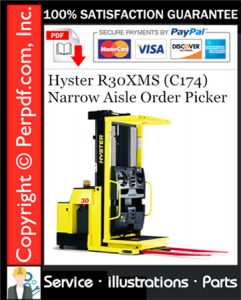 Hyster R30XMS (C174) Narrow Aisle Order Picker Parts Manual