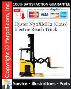 Hyster N30XMH2 (C210) Electric Reach Truck Parts Manual