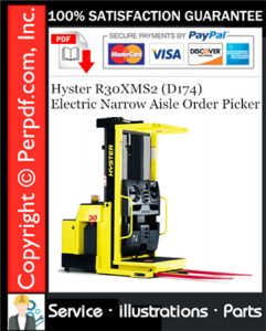 Hyster R30XMS2 (D174) Electric Narrow Aisle Order Picker Parts Manual