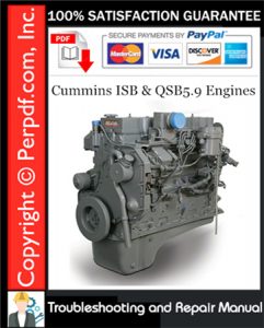 Cummins ISB & QSB5.9 Engines Troubleshooting and Repair Manual