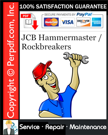 JCB Hammermaster / Rockbreakers Service Repair Manual
