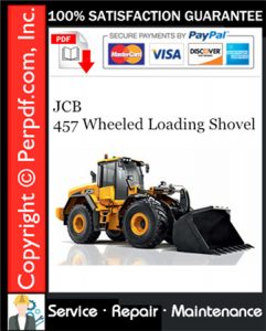 JCB 457 Wheeled Loading Shovel Service Repair Manual