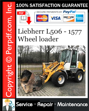 Liebherr L506 - 1577 Wheel loader Service Repair Manual