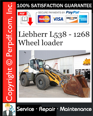 Liebherr L538 - 1268 Wheel loader Service Repair Manual