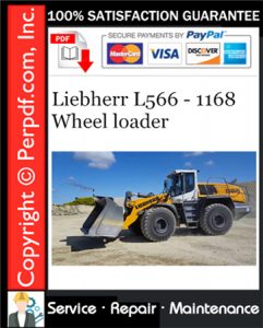 Liebherr L566 - 1168 Wheel loader Service Repair Manual