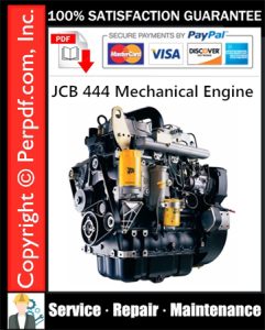 JCB 444 Mechanical Engine Service Repair Manual