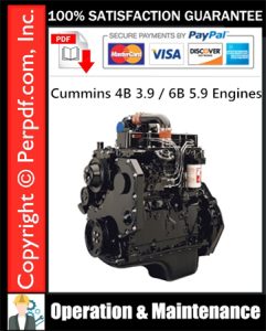 Cummins 4B 3.9 / 6B 5.9 Engines Operation & Maintenance Manual